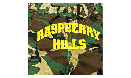Raspberry Hills Cargo Shorts "Green" GGRHCCSG