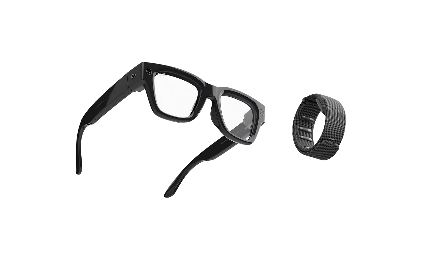 Meta AI Glasses "Standard - Black" 1001153 01