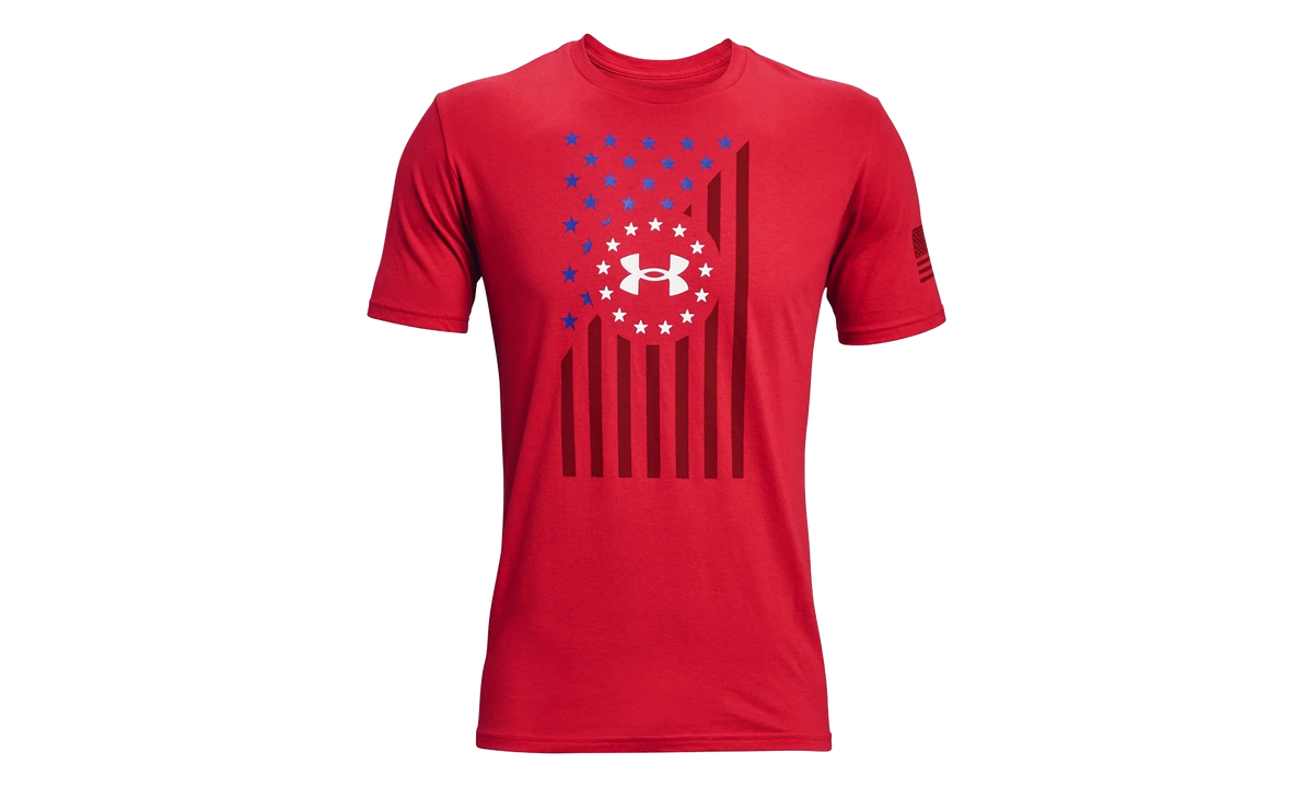 Freedom Chest Flag T-Shirt "Red" 1365053 600
