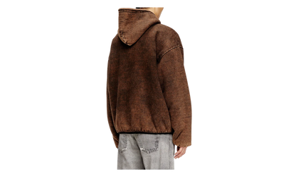 Reversible Hooded Zip Up Jacket "Brown" A199610BMCB9XXA