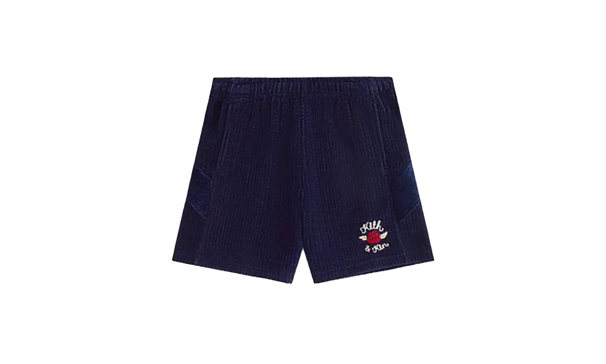 Bonded Pointelle Rayne Short WMNS "Navy" KITH22