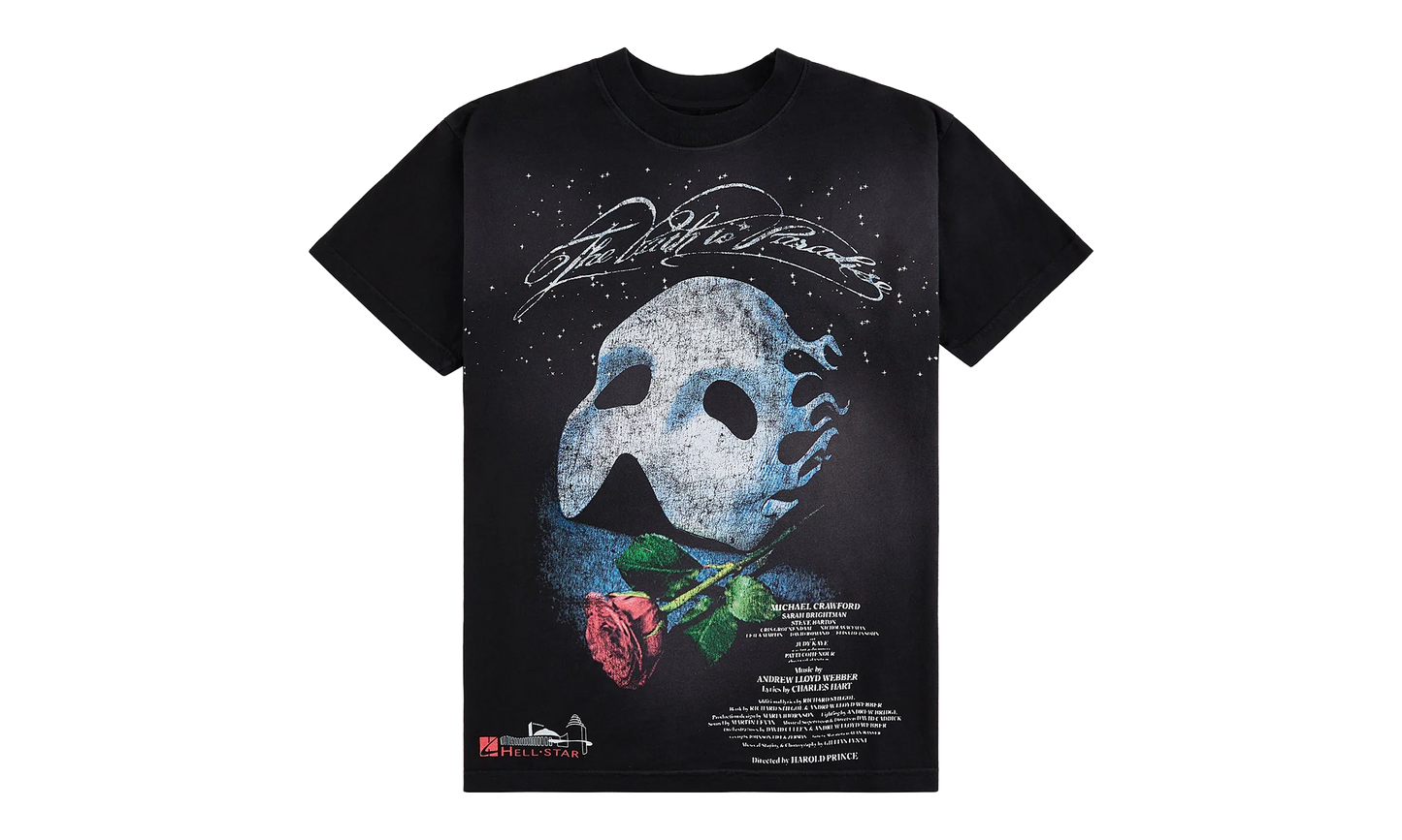 Phantom Of The Opera Tee "Black" HSR236