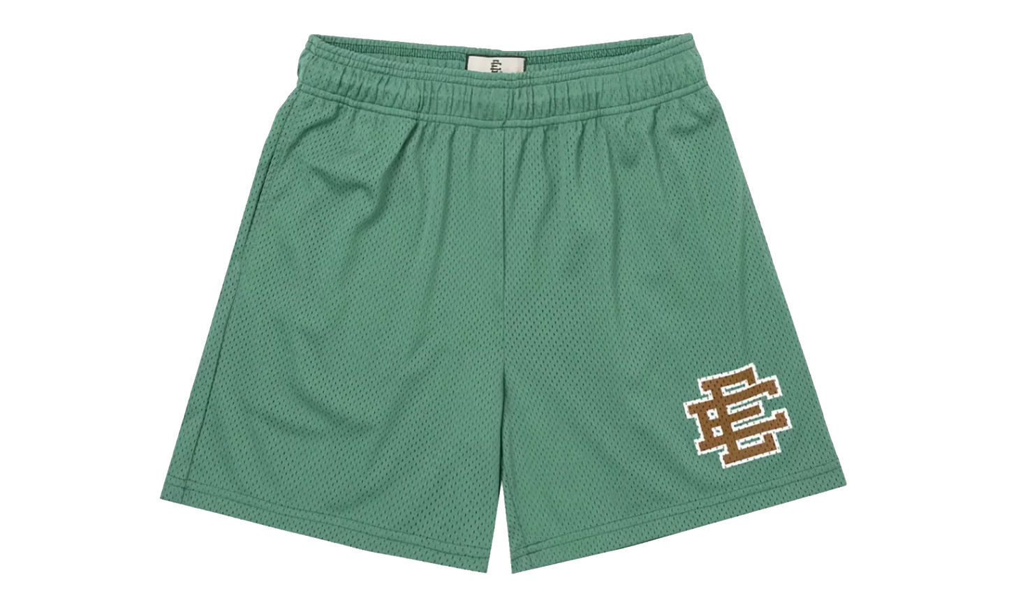 EE BASIC SHORT "SS22 - Frosty Spruce/Brown" EE626