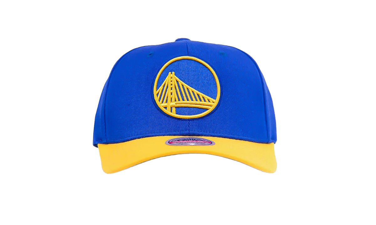 NBA Team 2 Tone 2.0 Stretch Snapback Cap "Golden State Warriors - Royal / Yellow" HHSS3265 GSWYYPPPRYYW