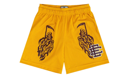 EE BASIC SHORT "WARREN LOTAS - Yellow/Maroon" EE679