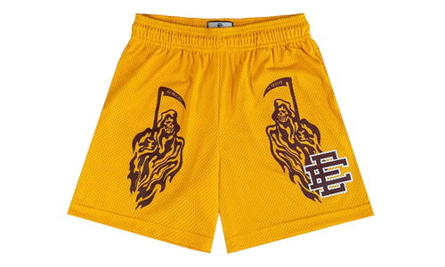 EE BASIC SHORT "WARREN LOTAS - Yellow/Maroon" EE679