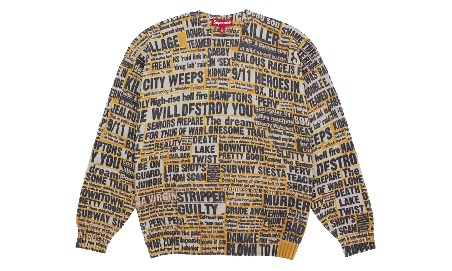 Dash Snow Sweater "FW25 - Multicolor" SU26987