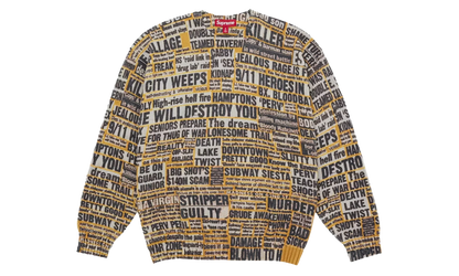 Dash Snow Sweater "FW25 - Multicolor" SU26987