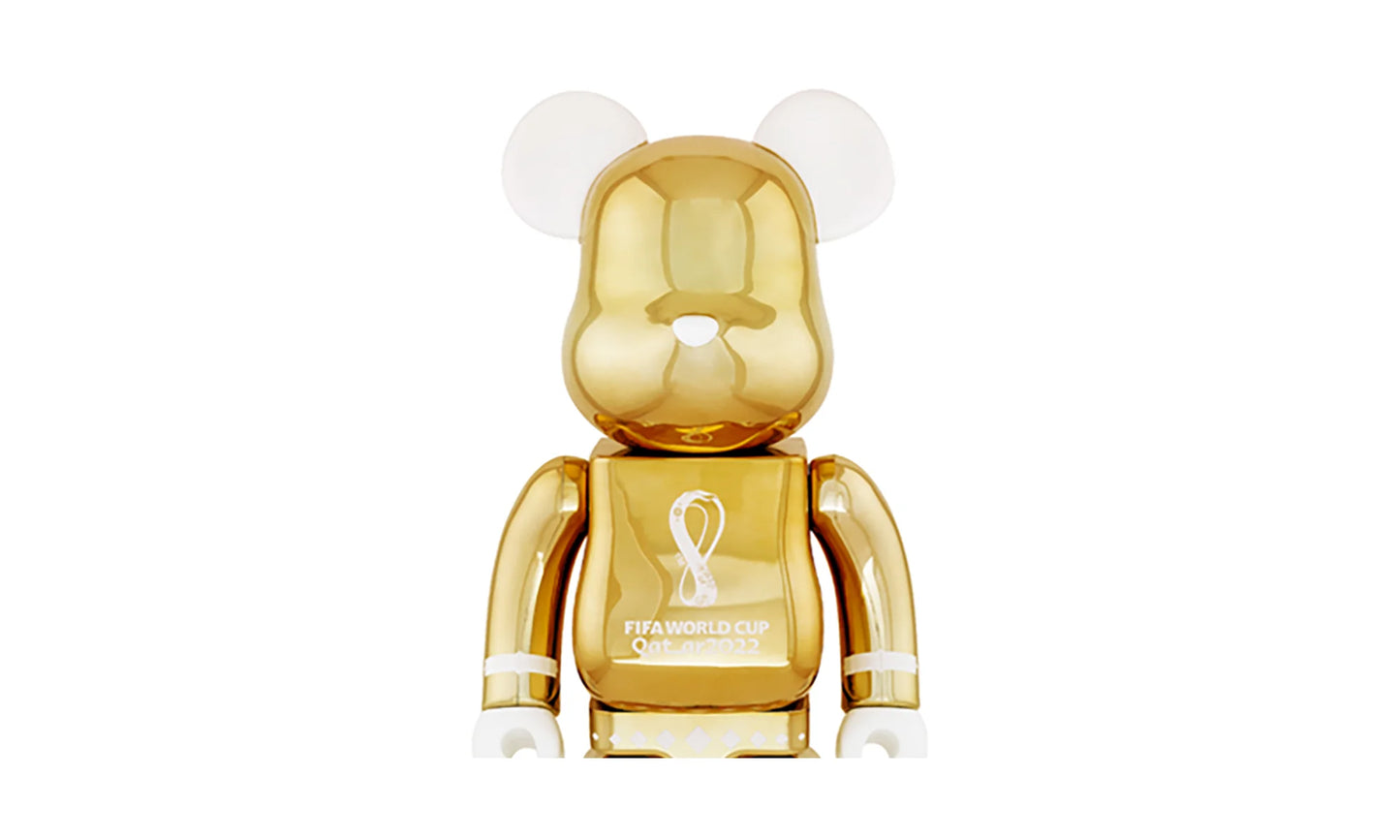 Bearbrick FIFA World Cup Qatar 2022 "Gold - 1000%" MEDI3038
