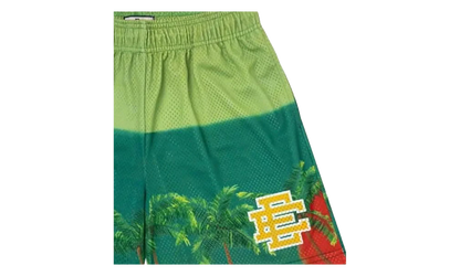 EE Basic Palm Tree Shorts "Green / Yellow" EE295