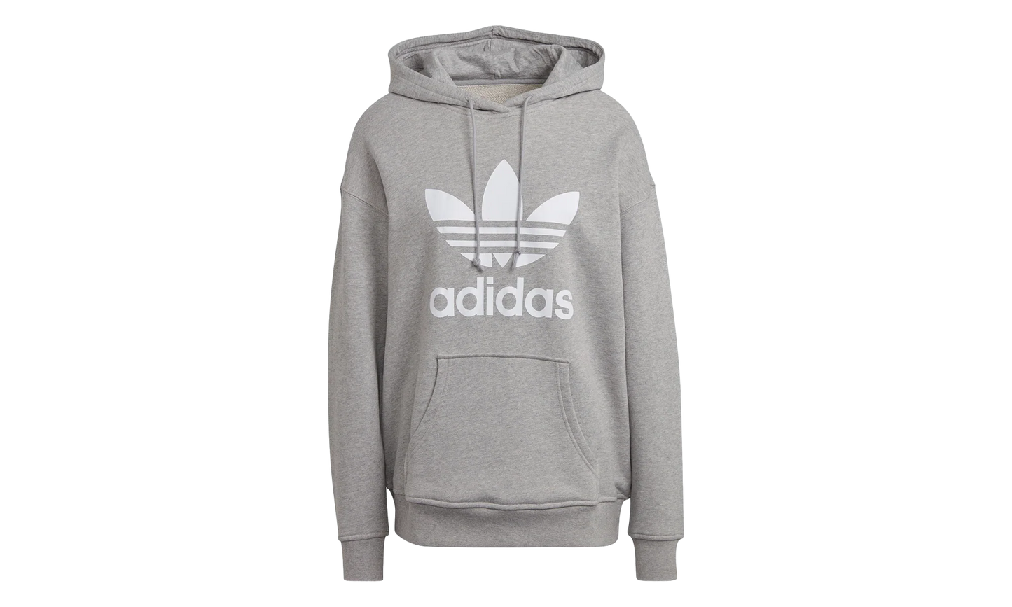 Originals Trefoil Hoodie WMNS "GREY HEATHER" H33589