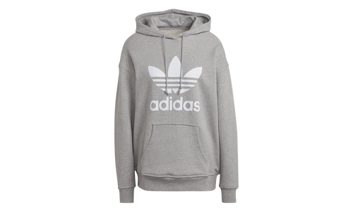 Originals Trefoil Hoodie WMNS "GREY HEATHER" H33589