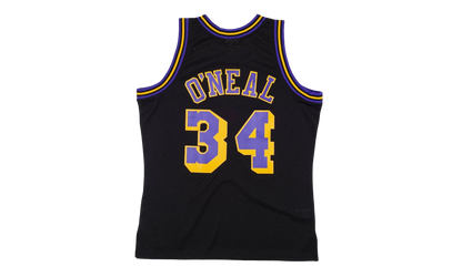 NBA Shaquille O’Neal Reload Swingman Jersey "1996 Los Angeles Lakers - Black" SMJYCP19273 LALBLCK96SON