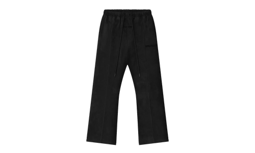 Suede Fleece Flare Pants "Vintage Black" 130HO258301F