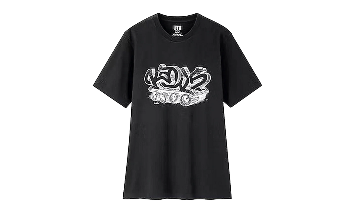 Uniqlo Wordmark Tee "Black" KAWS202488