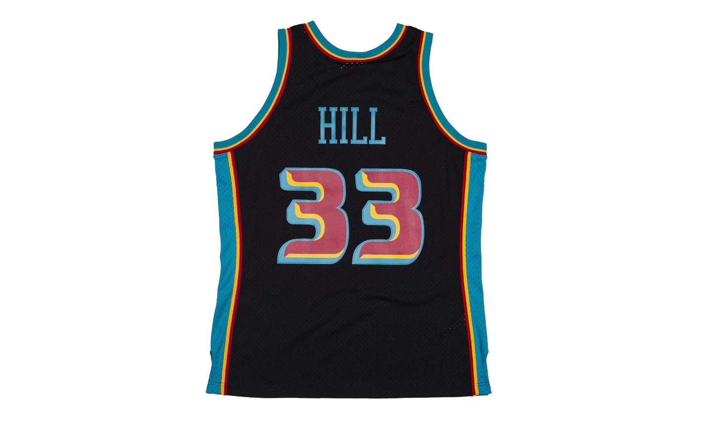 NBA Grant Hill Reload Swingman Jersey "1998 Detroit Pistons - Black" SMJYCP19295 DPIBLCK98GHI
