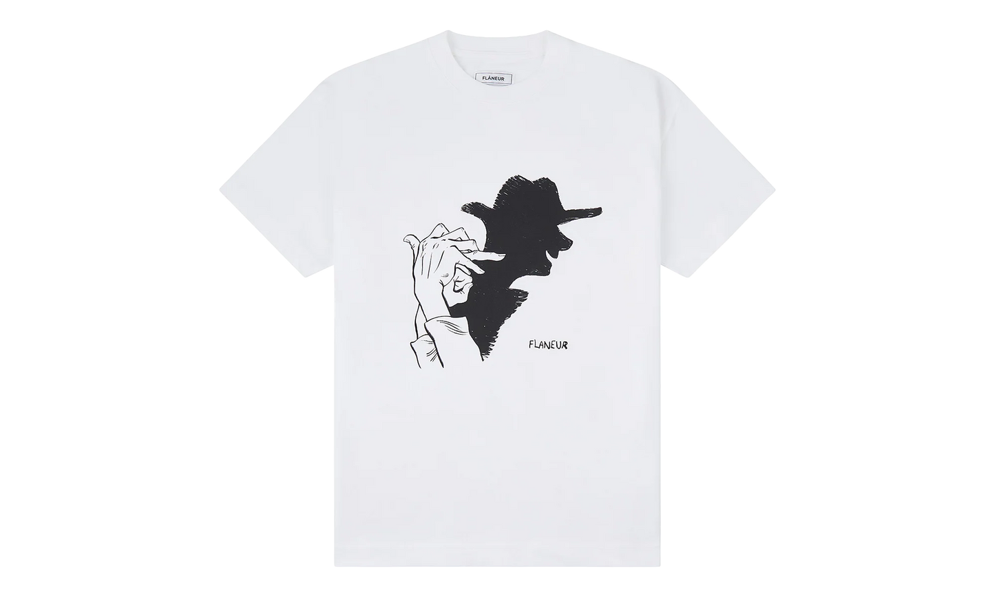 Shadow Play Tee "White" F15178 WHT