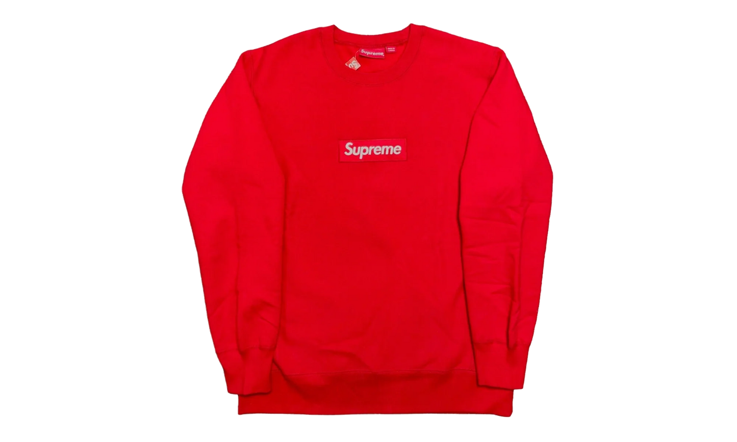 Box Logo Crewneck Sweatshirt "FW15 - Red" SU27230