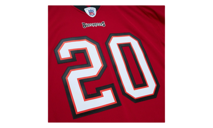 NFL Ronde Barber Dark Jersey "2002 Tampa Bay Buccaneers - Scarlet" LGJY6872 TBB02RBRSCAR