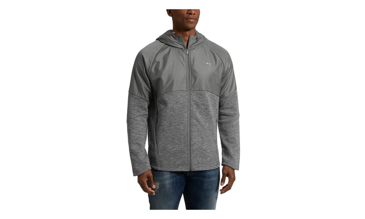 Evostripe WR Full-Zip Hoodie "Gray" 851726 03