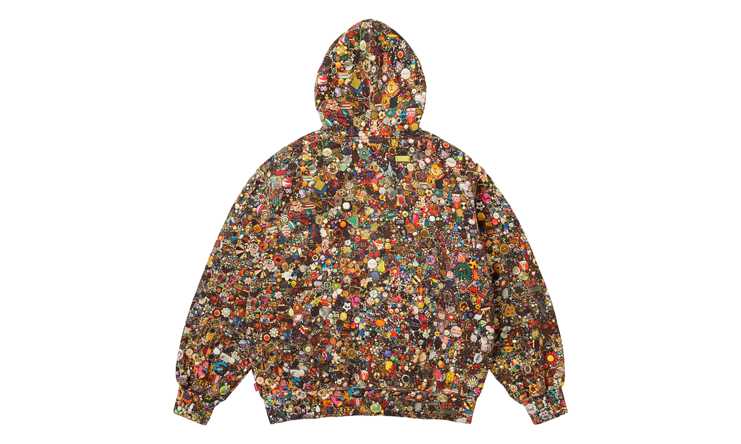 Mike Kelley Zip Up Hooded Sweatshirt "SS26 - Multicolor" SU27460