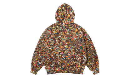 Mike Kelley Zip Up Hooded Sweatshirt "SS26 - Multicolor" SU27460