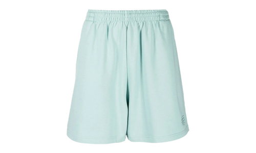 SWEAT PANTS SHORTS "Green" 676137TMVG64947AQUA