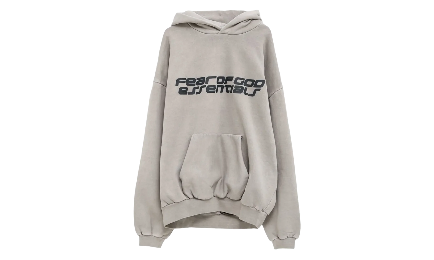 Heavy Fleece 90s Hoodie "Smoke Grey" 192HO256561F