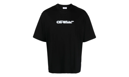 Blurred Logo T-Shirt "Black / White" OMAA120F23JER0021001