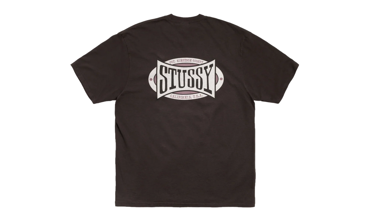 Champion Oval Pigment Dyed T-Shirt "Faded Black" STUS364