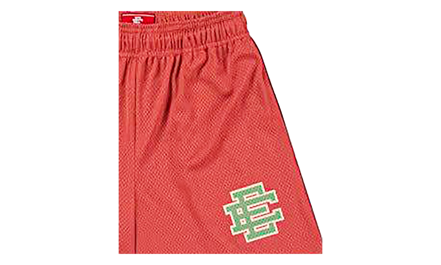 EE Basic Shorts "Dusty Cedar Red / Green" EE182