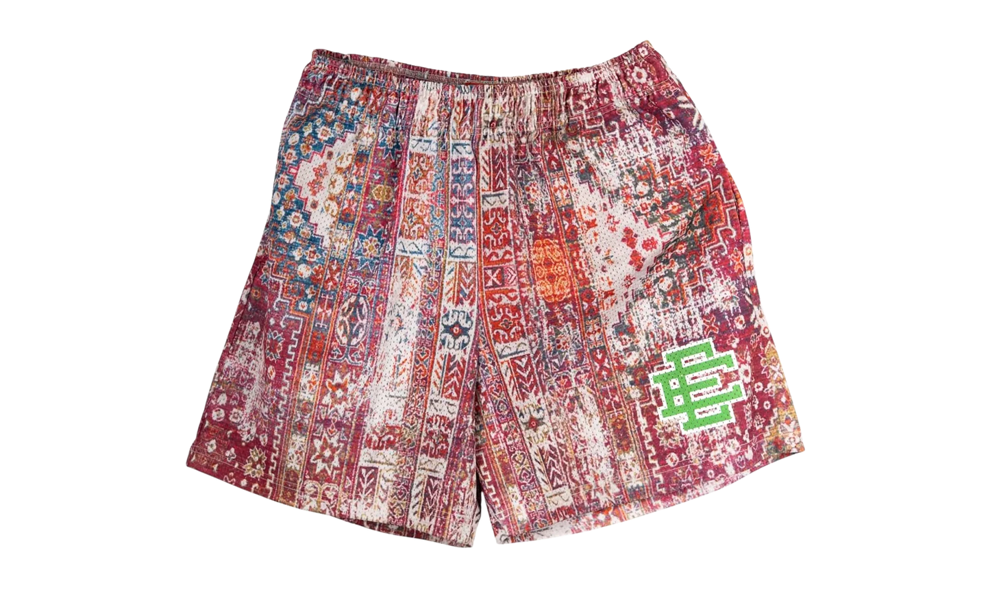 EE Basic Shorts "Rug - Red / Navy / Green" EE131