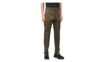 Zip Detail Pants "Khaki Green" BM50UC1308 313