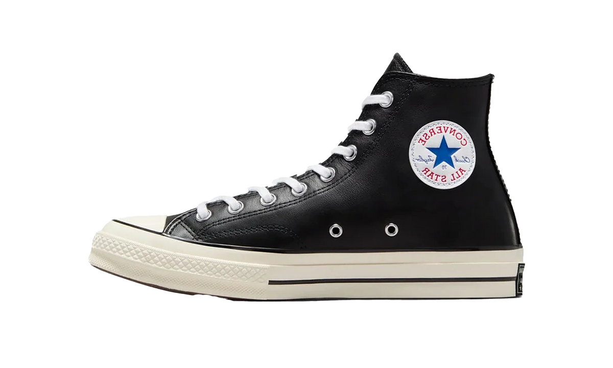 Chuck 70 Leather Hi "Black" A07200C