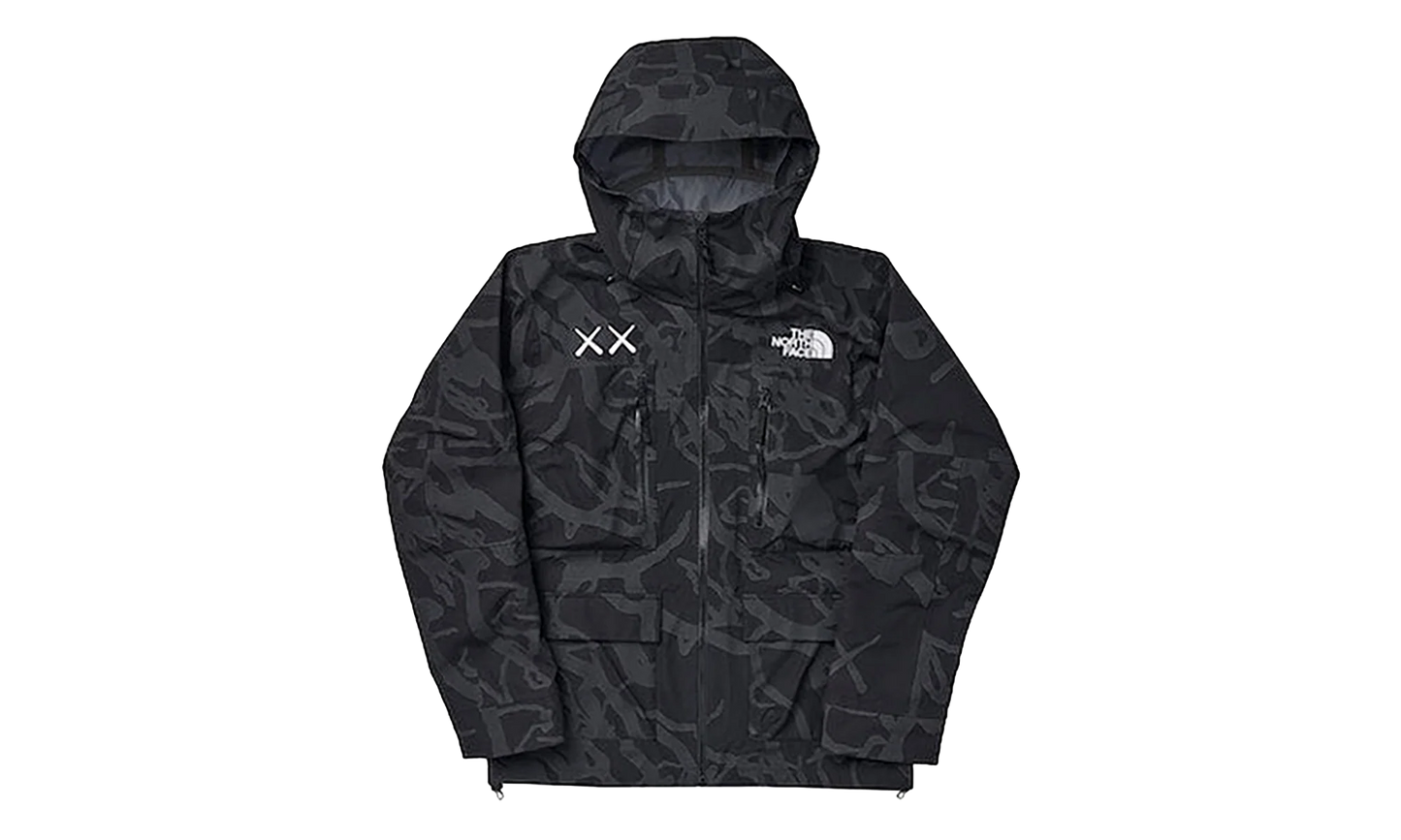 The North Face Freeride Jacket "TNF Black Dragline Print" KAWS202463