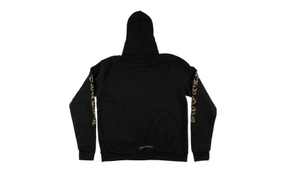 Vertical Logo Zip-Up Hoodie "Black/Olive" CHRM0852