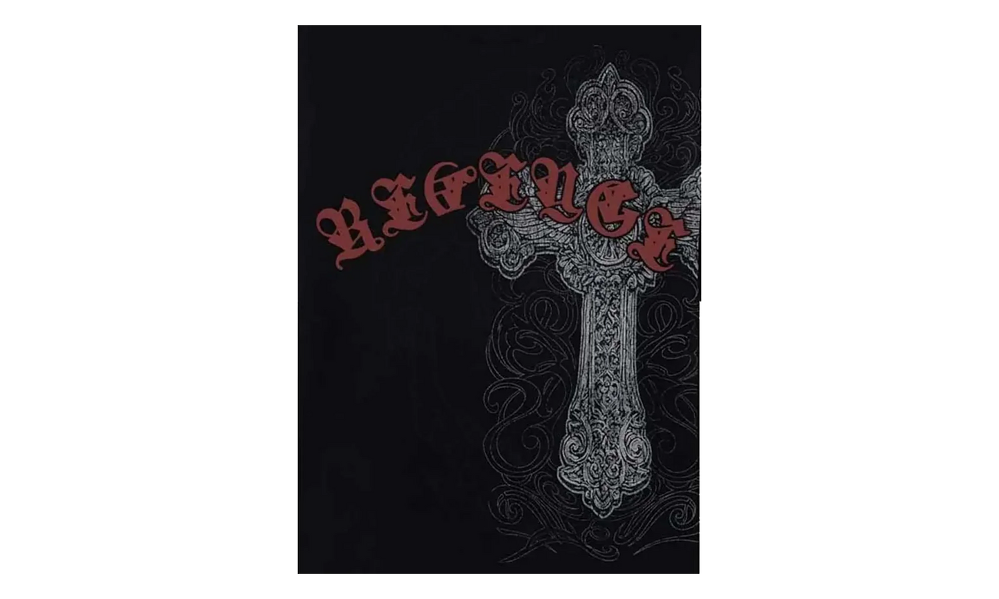 Spike Cross T-Shirt "Black" 22NA2V0B