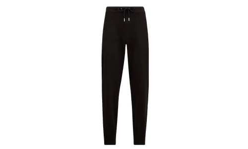 Pantalone Lungo / Logo Patch Cotton Sweatpants "Black" MON12