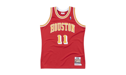 NBA Yao Ming Authentic Jersey "2004 Houston Rockets - Scarlet" AJY4CP18179 HROSCAR04YMI