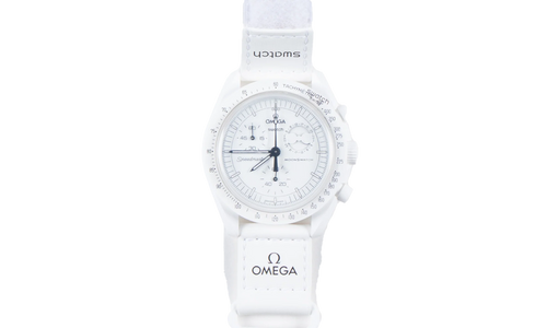 Swatch x Omega Bioceramic Moonswatch "Mission To Moonphase Snoopy" SO33W700