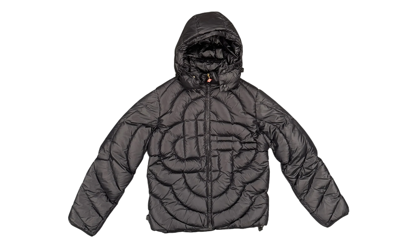 Monogram Quilted Nylon Down Puffer Jacket "Black" M AW25 OT 140 01