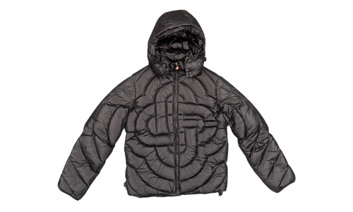Monogram Quilted Nylon Down Puffer Jacket "Black" M AW25 OT 140 01