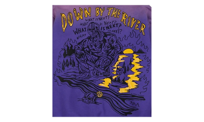 Down By The River Hoodie "Purple" WL011