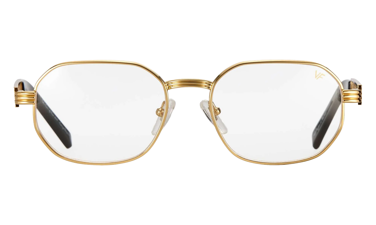 Hustler Jacques Cartier Edition 24KT "Yellow Gold / Clear" JCHU2 0002 11B5