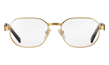 Hustler Jacques Cartier Edition 24KT "Yellow Gold / Clear" JCHU2 0002 11B5
