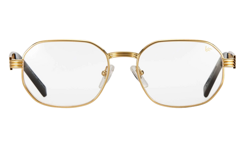Hustler Jacques Cartier Edition 24KT "Yellow Gold / Clear" JCHU2 0002 11B5