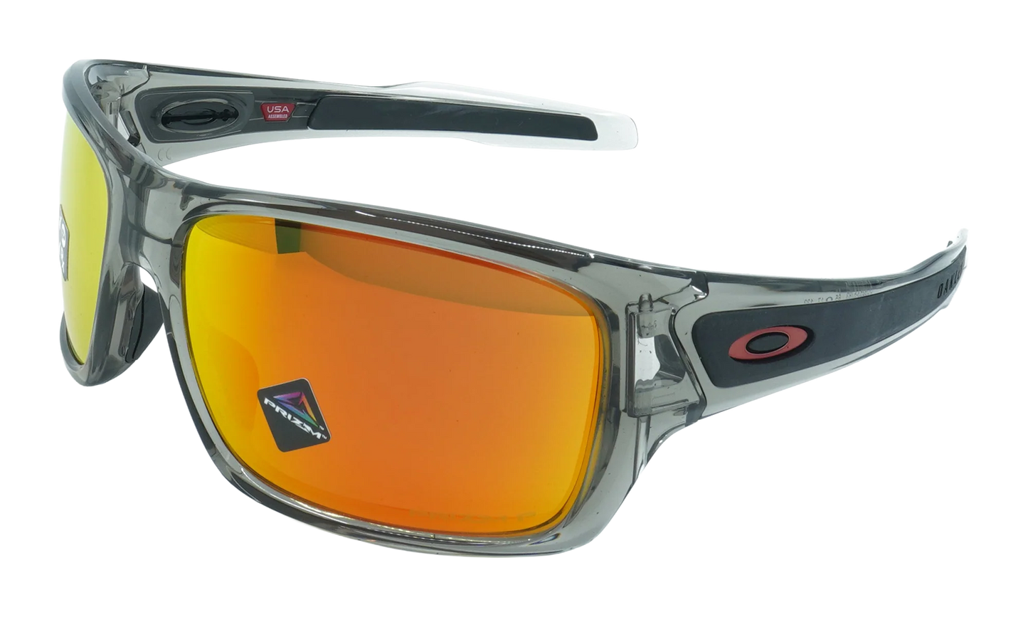 Turbine Polarized Sunglasses "Grey Ink / PRIZM Ruby Polarized" OO9263 57