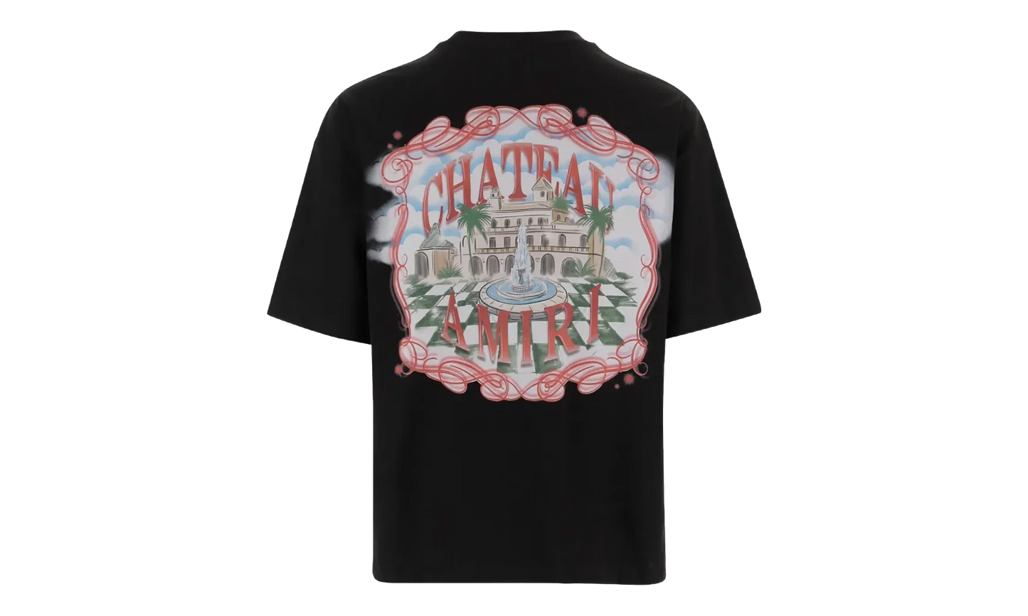 Chateau Sketch Oversize Tee "Black" AMTOJR1123 001