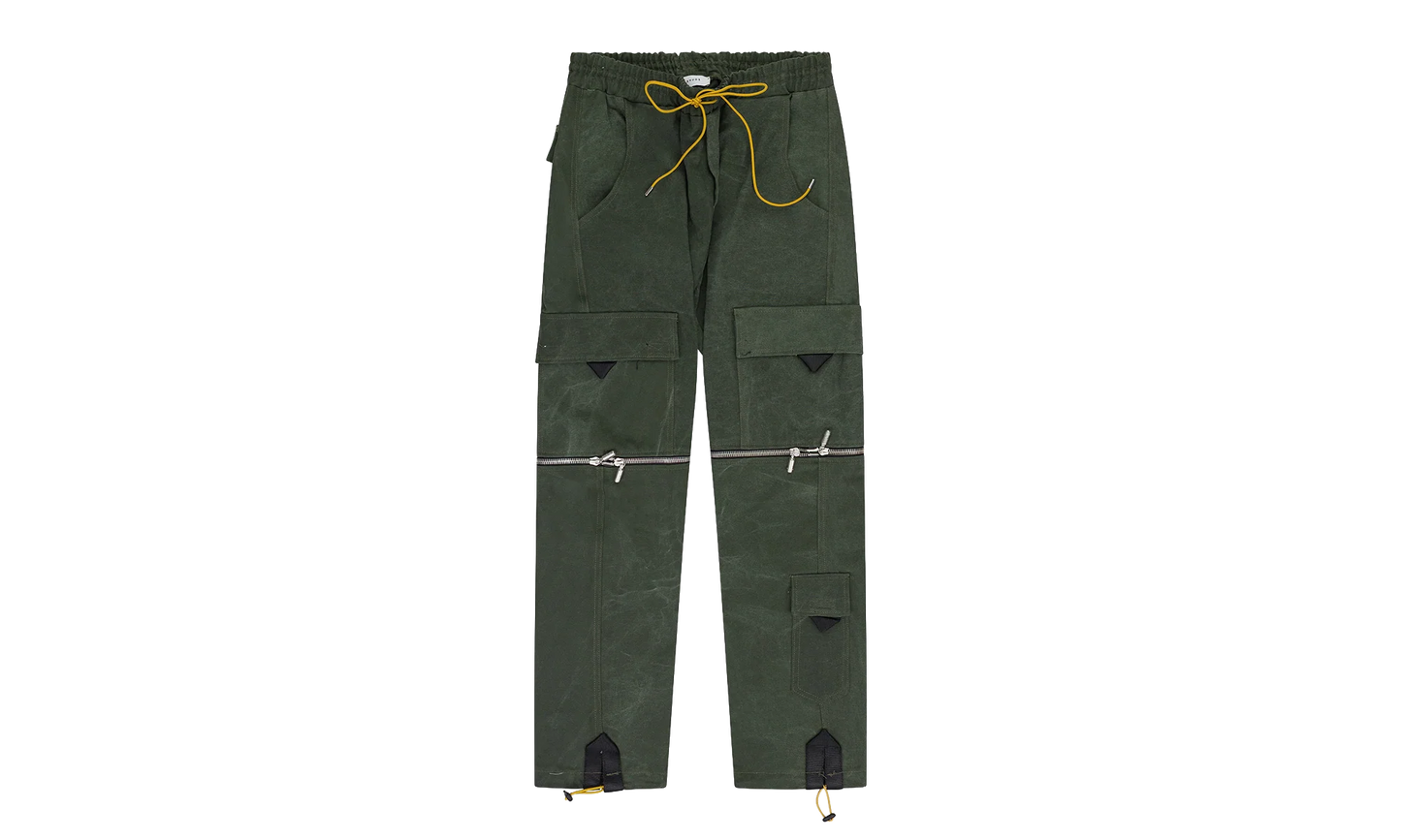 Heavy Cargo Pants "Green" RHD-MBTM-0200