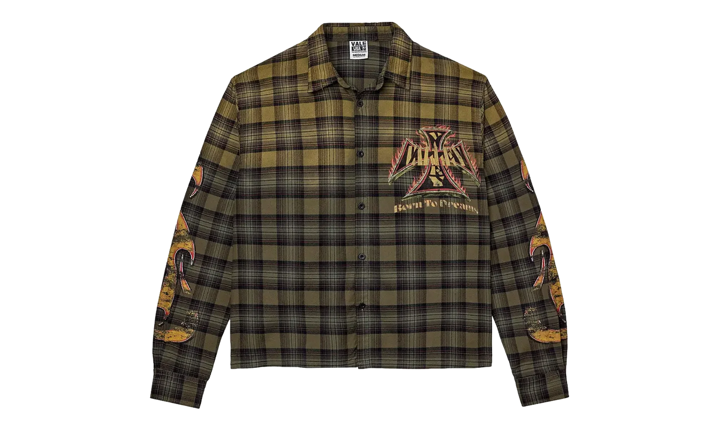 Reborn Flannel "Green" LLWJDSQZ